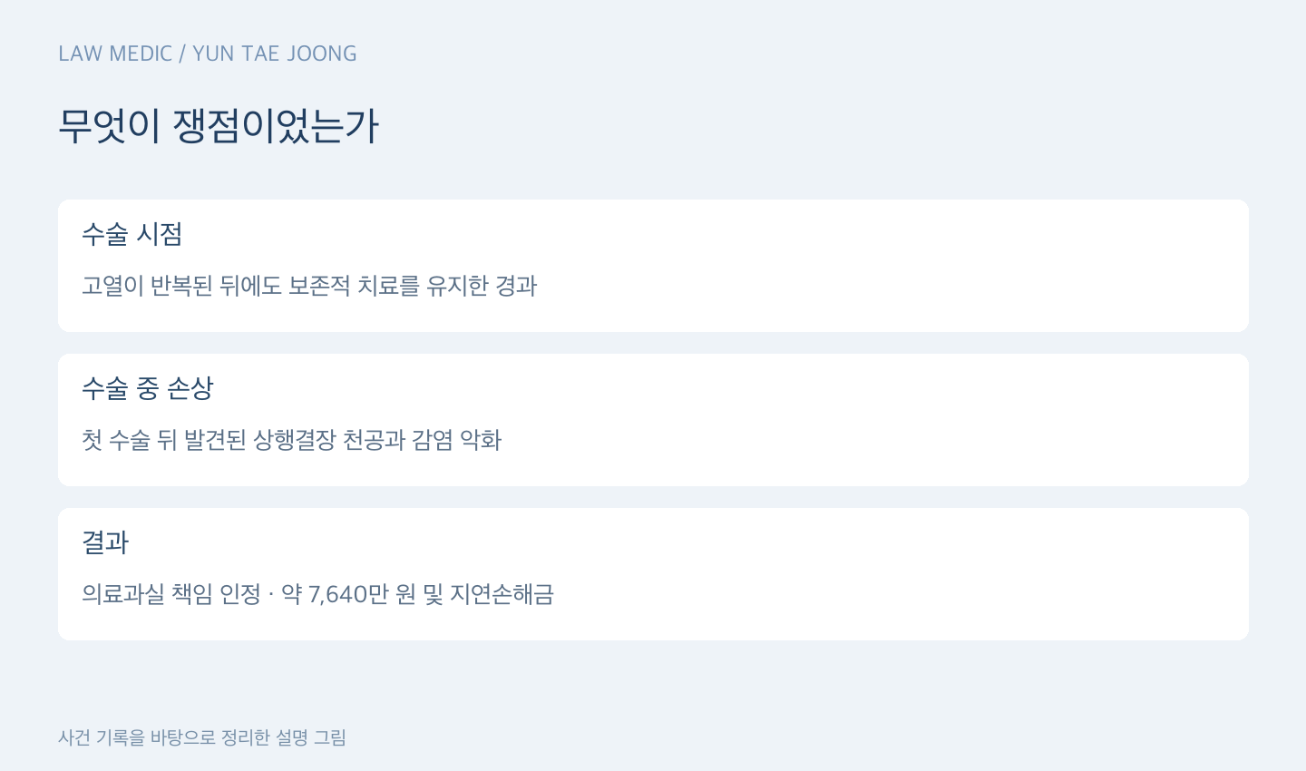 무엇이 쟁점이었는가